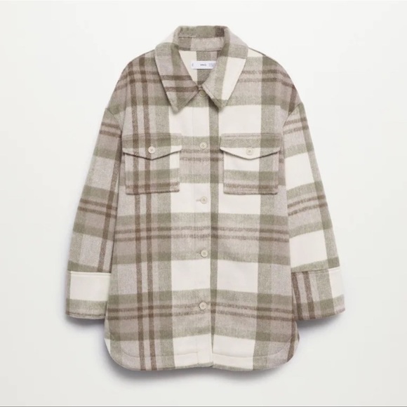 Mango plaid jacket - Picture 2 of 7
